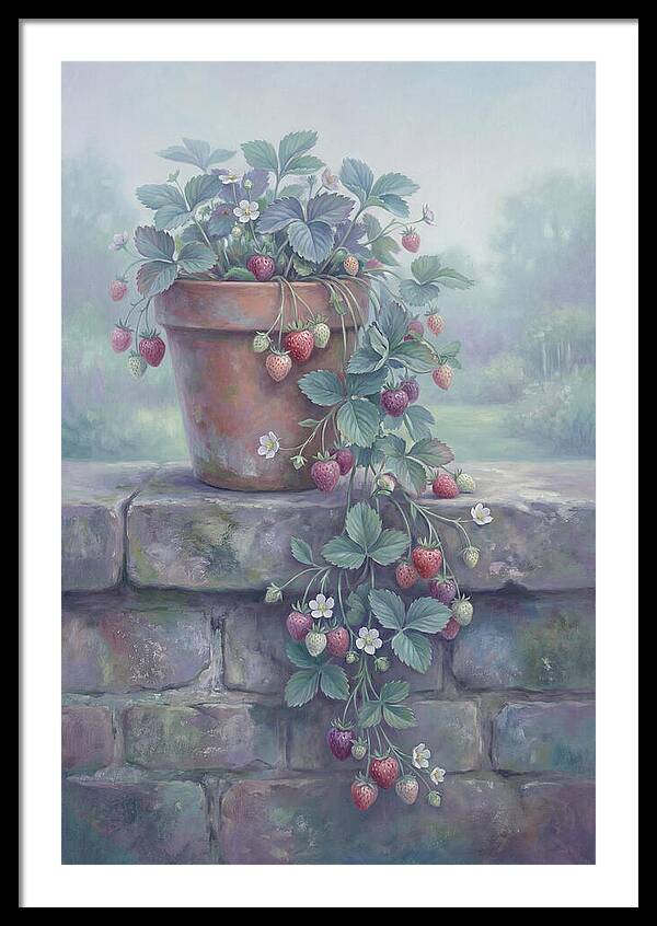 Strawberry Pot With Cascading Fruit