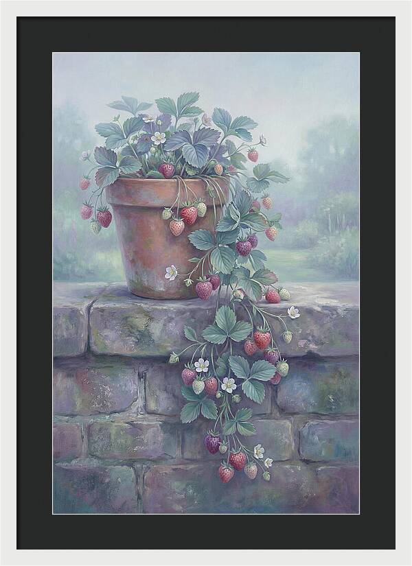 Strawberry Pot With Cascading Fruit