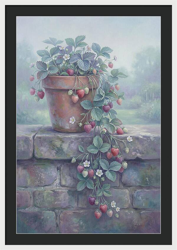 Strawberry Pot With Cascading Fruit
