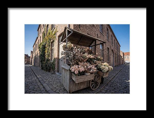 Street Corner Flower Stand