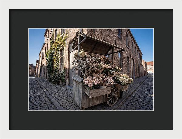 Street Corner Flower Stand
