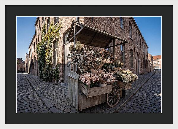 Street Corner Flower Stand
