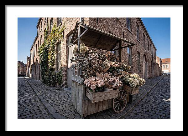 Street Corner Flower Stand