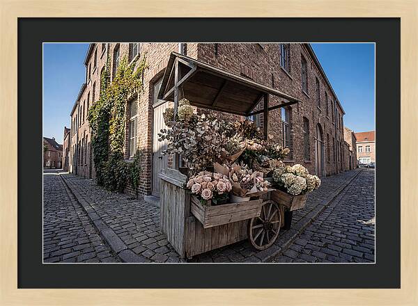 Street Corner Flower Stand