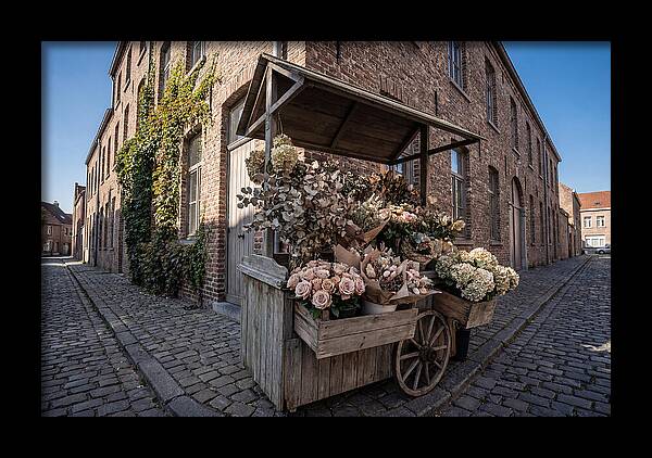 Street Corner Flower Stand