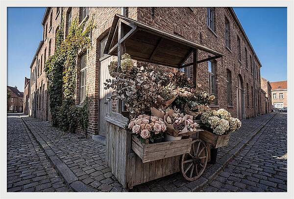 Street Corner Flower Stand