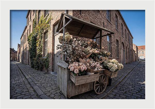 Street Corner Flower Stand