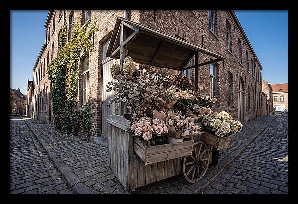 Street Corner Flower Stand