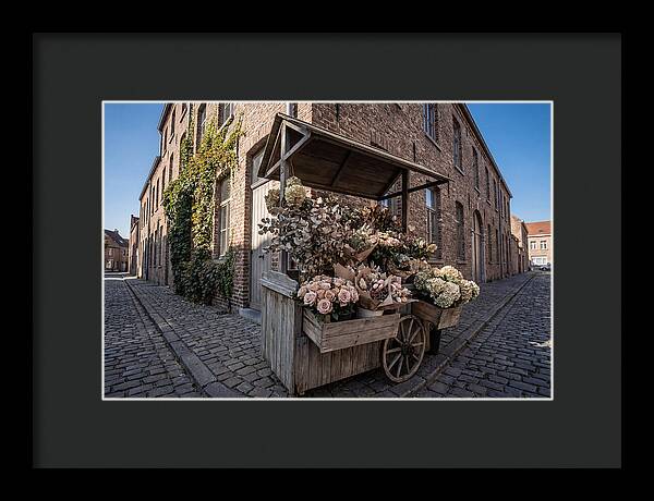 Street Corner Flower Stand