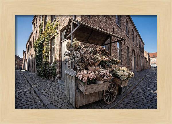 Street Corner Flower Stand