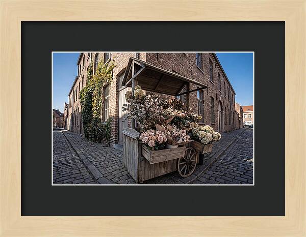 Street Corner Flower Stand