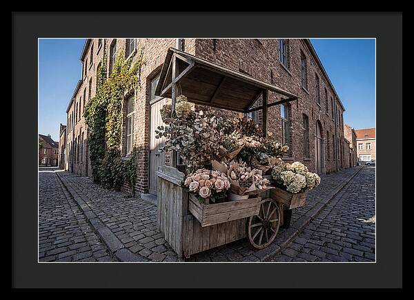 Street Corner Flower Stand