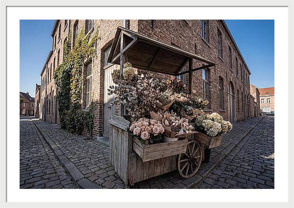 Street Corner Flower Stand
