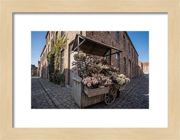 Street Corner Flower Stand