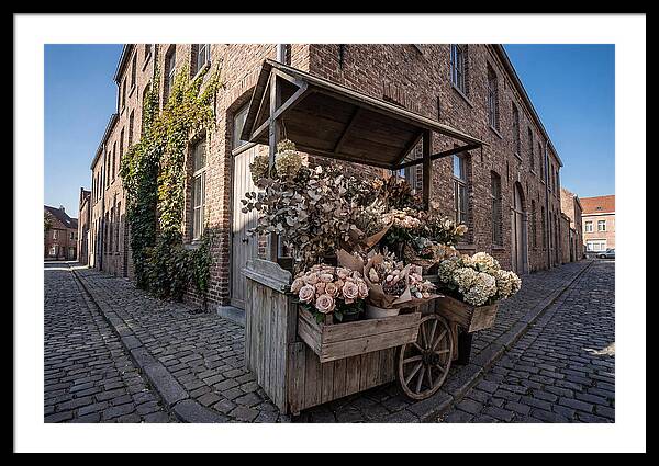 Street Corner Flower Stand