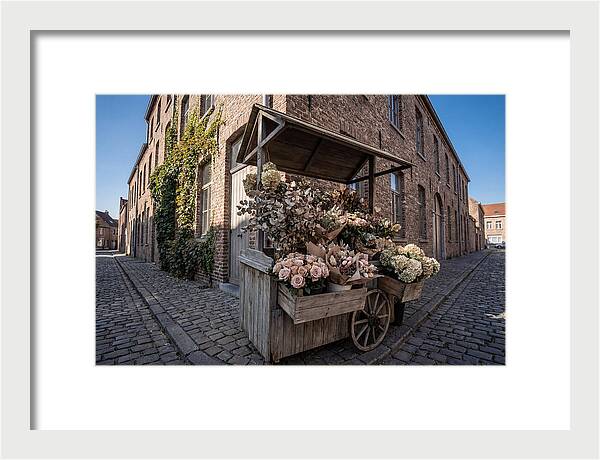 Street Corner Flower Stand