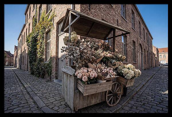 Street Corner Flower Stand