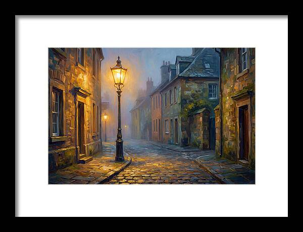 Street Lamp At Dusk