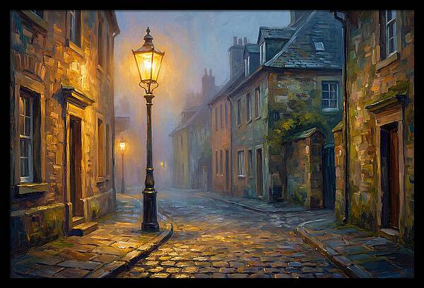 Street Lamp At Dusk