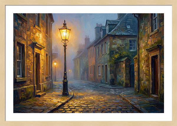Street Lamp At Dusk