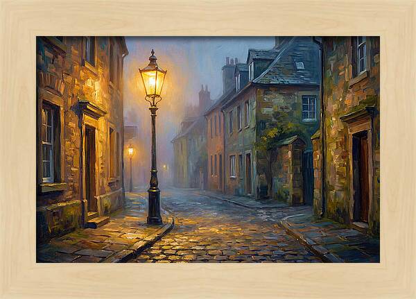 Street Lamp At Dusk