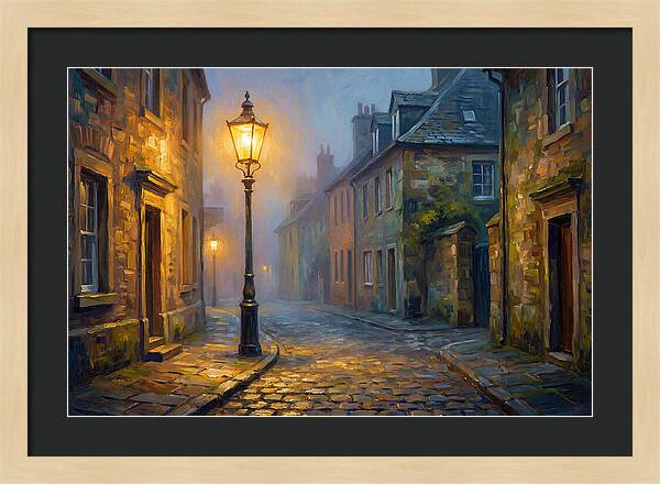 Street Lamp At Dusk