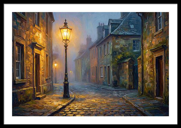 Street Lamp At Dusk