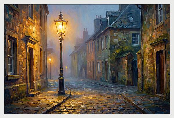 Street Lamp At Dusk