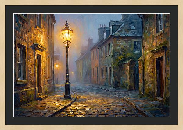 Street Lamp At Dusk