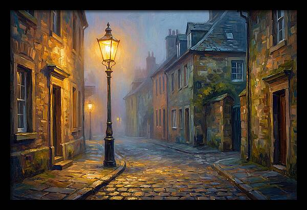 Street Lamp At Dusk
