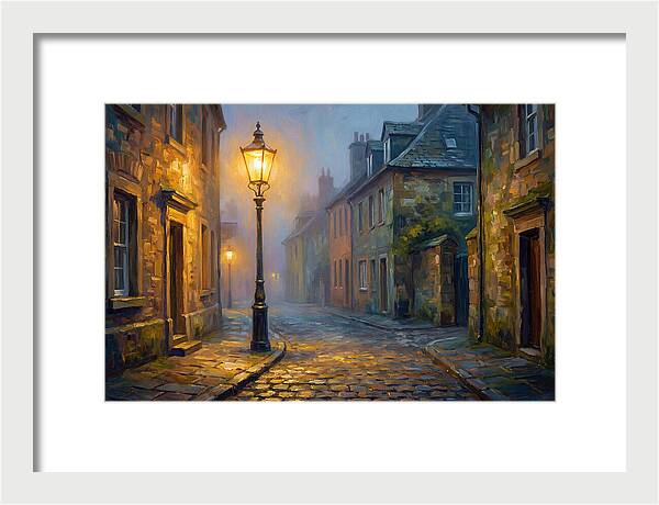 Street Lamp At Dusk