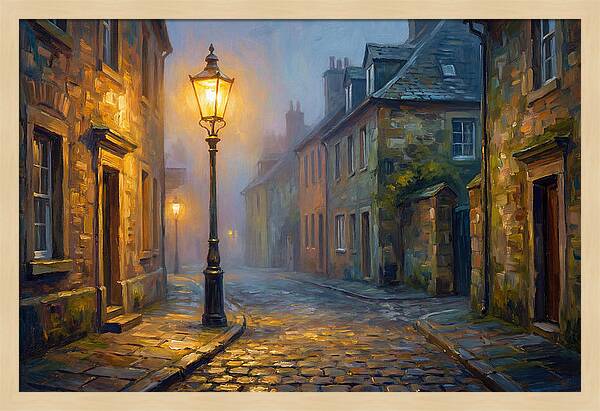 Street Lamp At Dusk