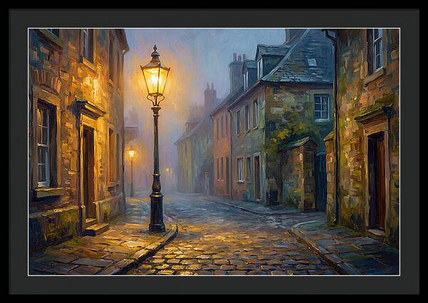 Street Lamp At Dusk