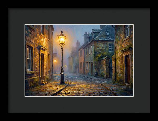 Street Lamp At Dusk