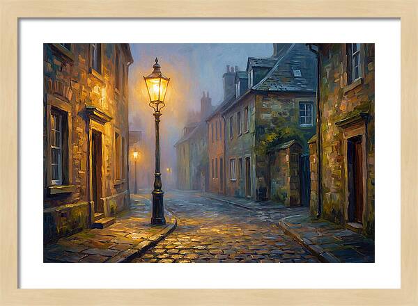 Street Lamp At Dusk