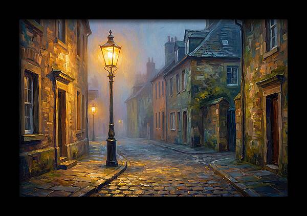 Street Lamp At Dusk
