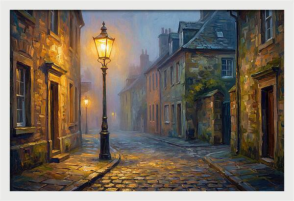 Street Lamp At Dusk