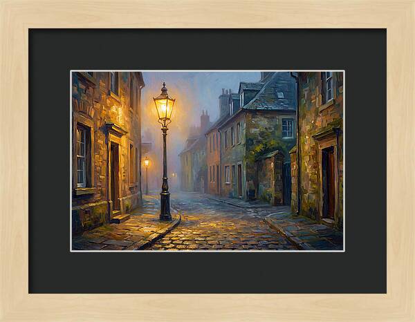Street Lamp At Dusk