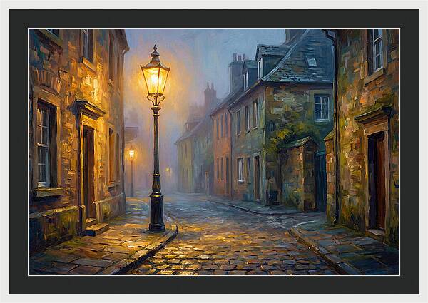 Street Lamp At Dusk