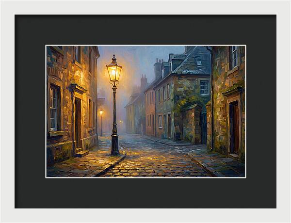 Street Lamp At Dusk