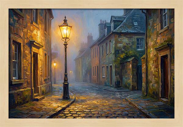 Street Lamp At Dusk
