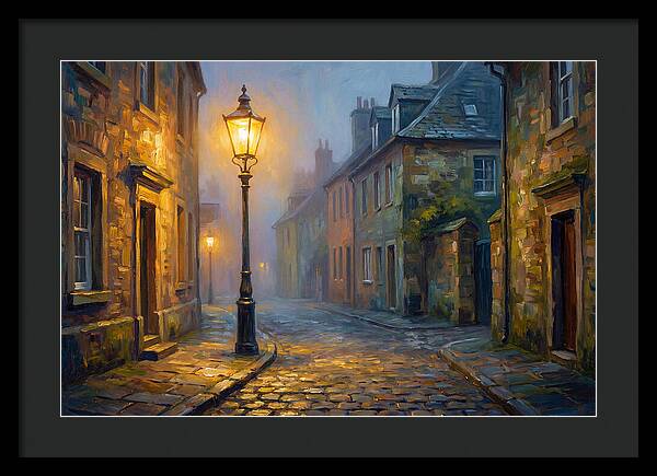Street Lamp At Dusk
