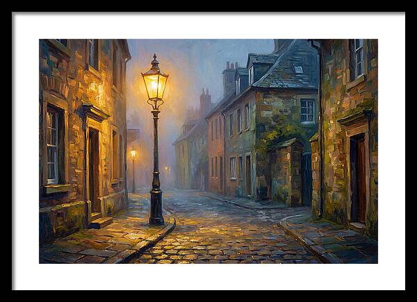 Street Lamp At Dusk