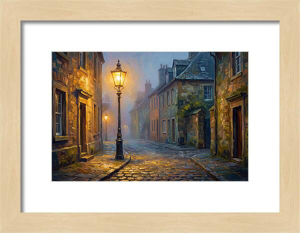 Street Lamp At Dusk