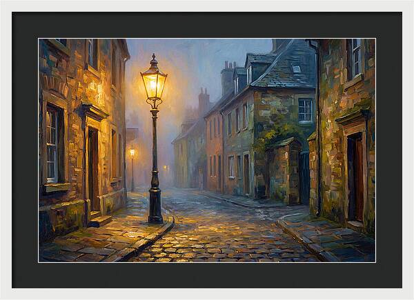 Street Lamp At Dusk