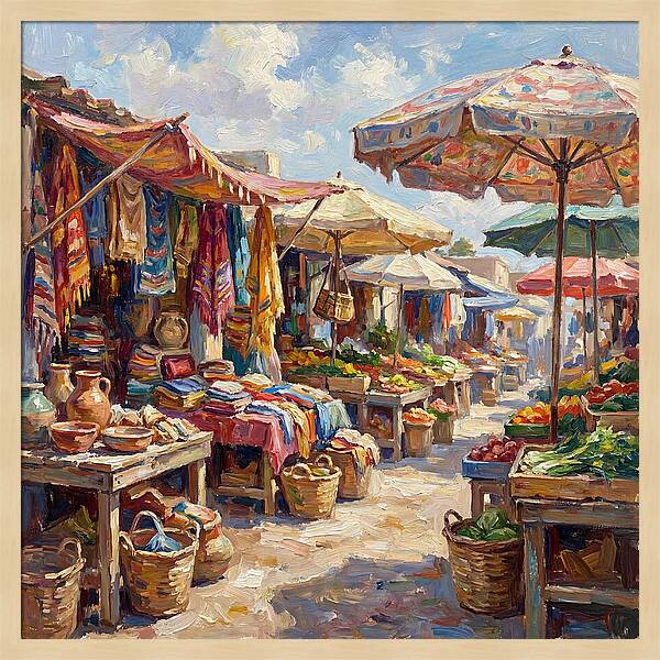 Street Market Vibrance