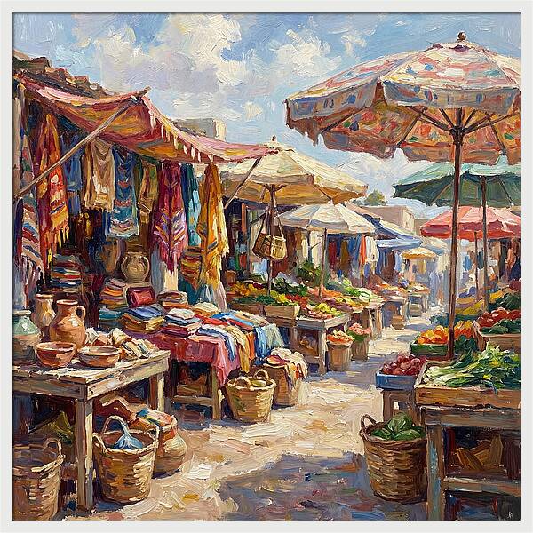 Street Market Vibrance