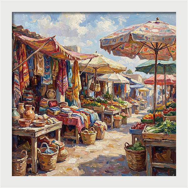 Street Market Vibrance