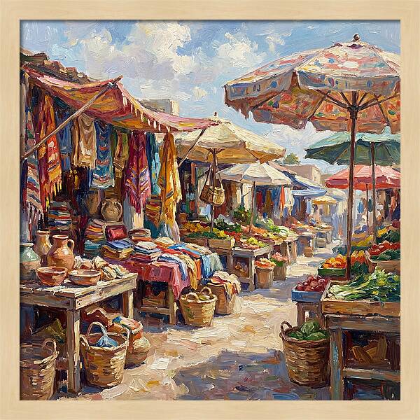 Street Market Vibrance