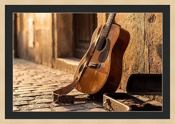 Street Musicians Guitar